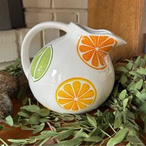 Retired Starbucks Citrus Pitcher Jug